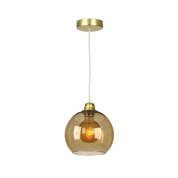 Apollo 1 Light Pendant Butter Brass
