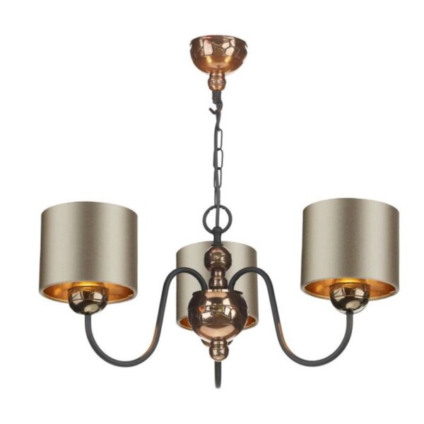 Garbo 3 Light with Bespoke Shades