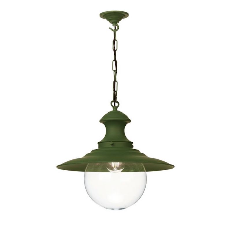 Station Bespoke 1 Light Small Pendant