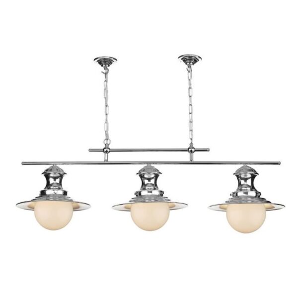 Station Bespoke 3 Light Pendant Bar