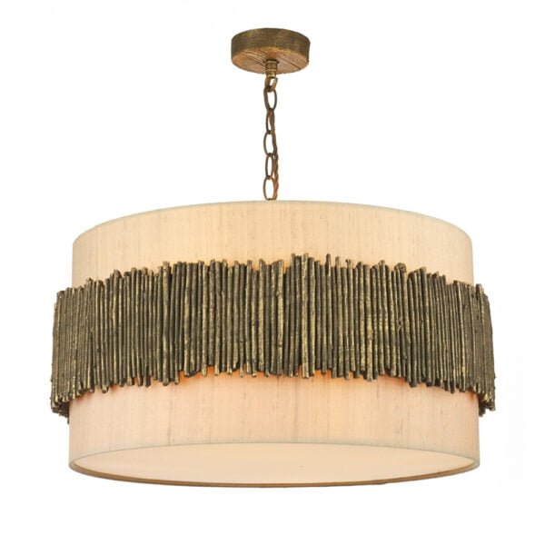 Willow 4 light pendant