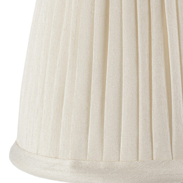 Ivory pleated Candle Shade - Image 3