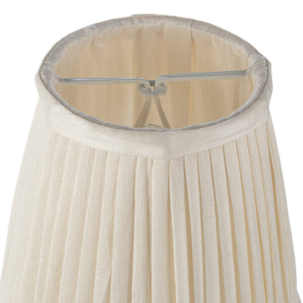 Ivory pleated Candle Shade - Image 2