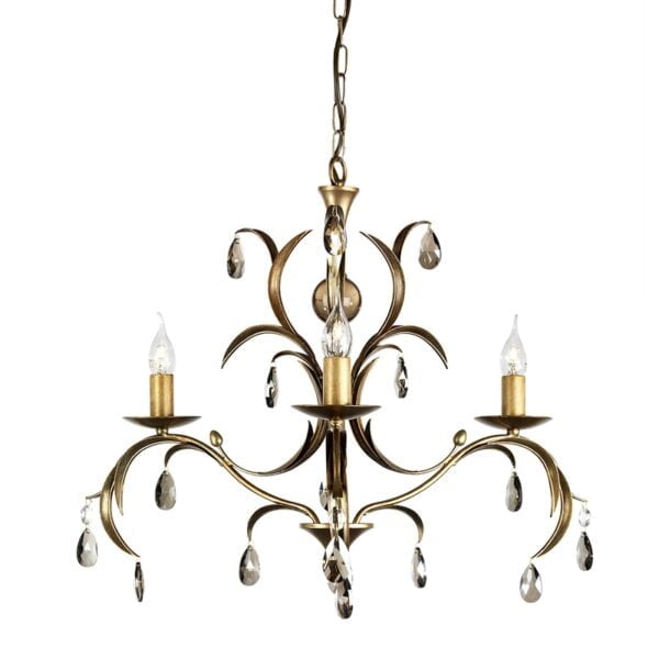 Magnolia 3 Arm Chandelier