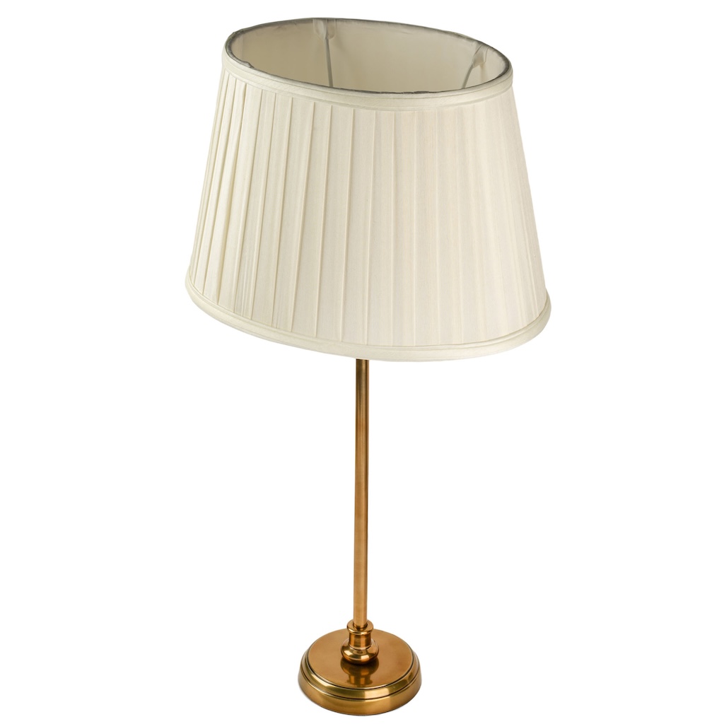 Round base antique brass table lamp medium Round base antique brass table lamp medium - Image 12