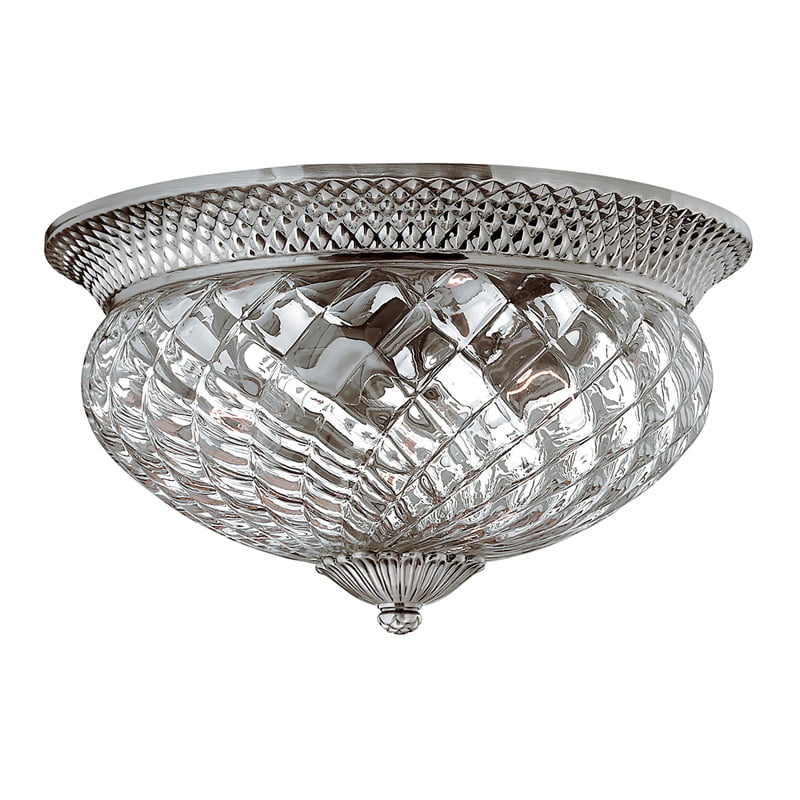 Marlon Large Polished Antique Nickel Flush Fitting