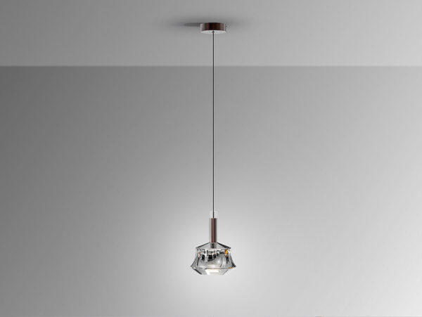Scarlett 1 Light Silver Lamp