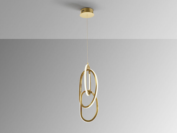 Nexo Schuller 3 Light Gold Pendant