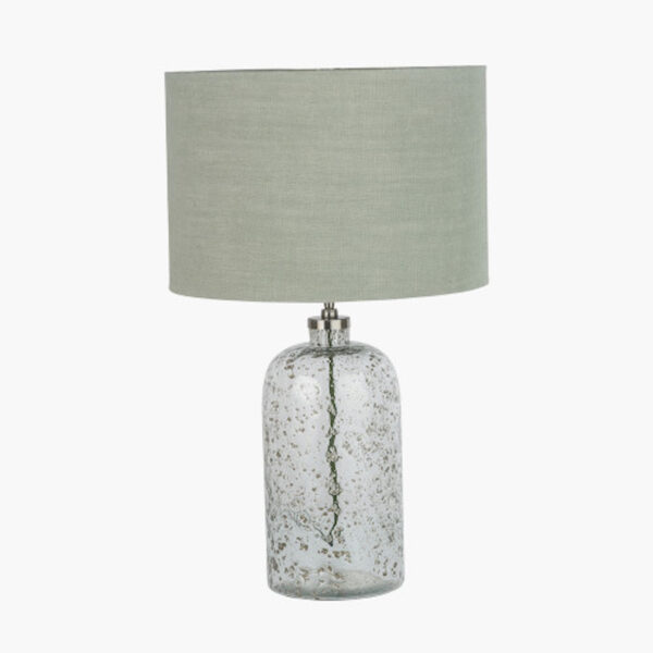Chinon Glass and Moss Green Table Lamp Chinon Glass and Moss Green Table Lamp