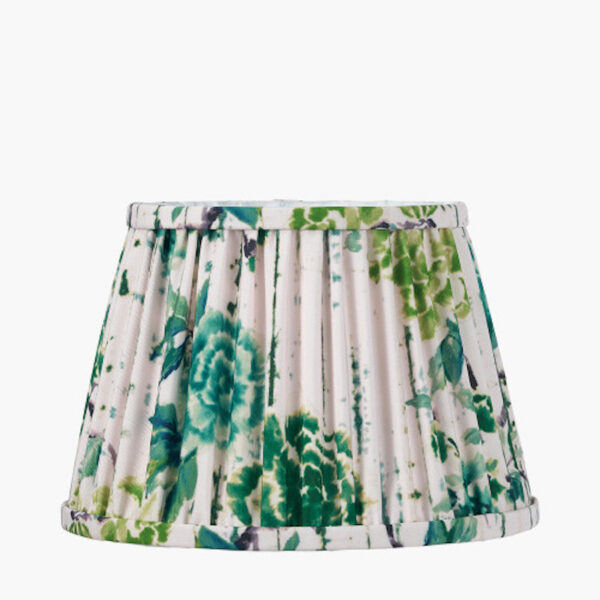 Kyoto Emerald Flower Pleated Shade