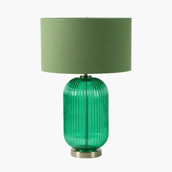 Varese Emerald Glass Table Lamp