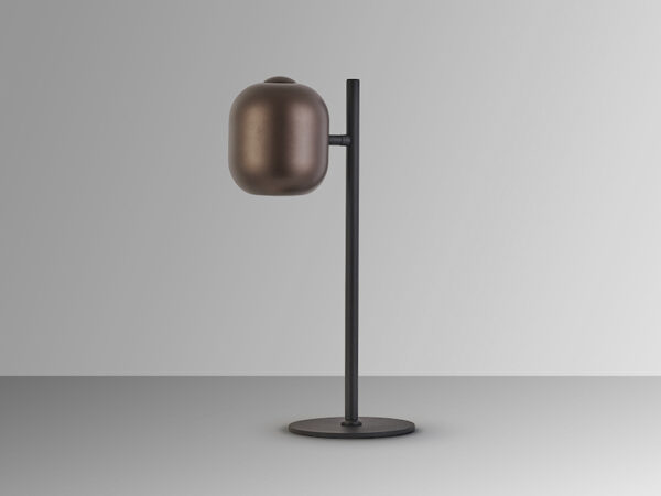 Nimes Schuller Black and Brown Table Lamp