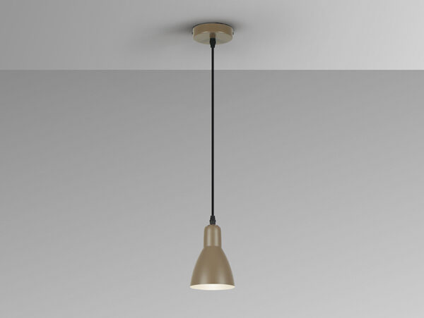 Afra Schuller 1 Light Brown Metal Pendant