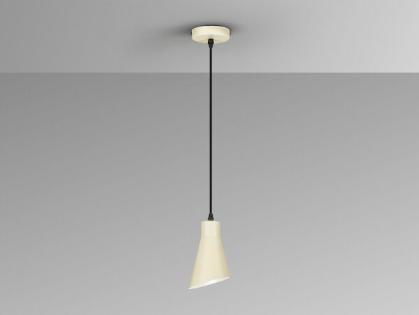 Bera Schuller 1 Light Cream Metal Pendant