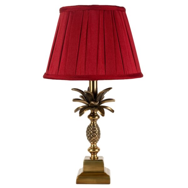 Antique brass pineapple lamp - Image 14