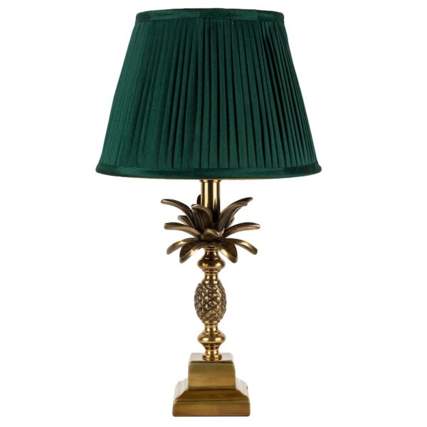 Antique brass pineapple lamp - Image 11