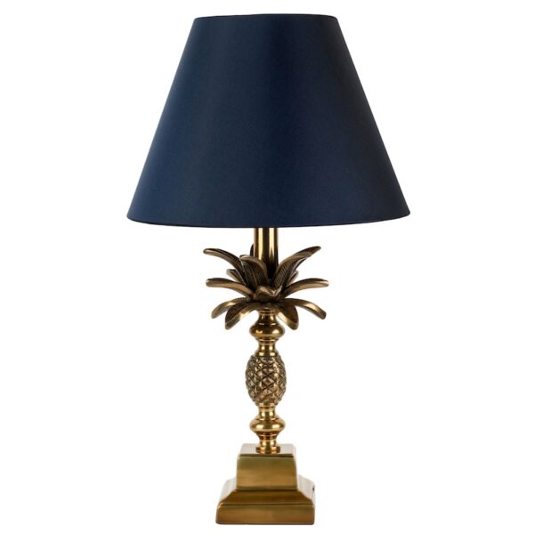 Antique brass pineapple lamp - Image 4