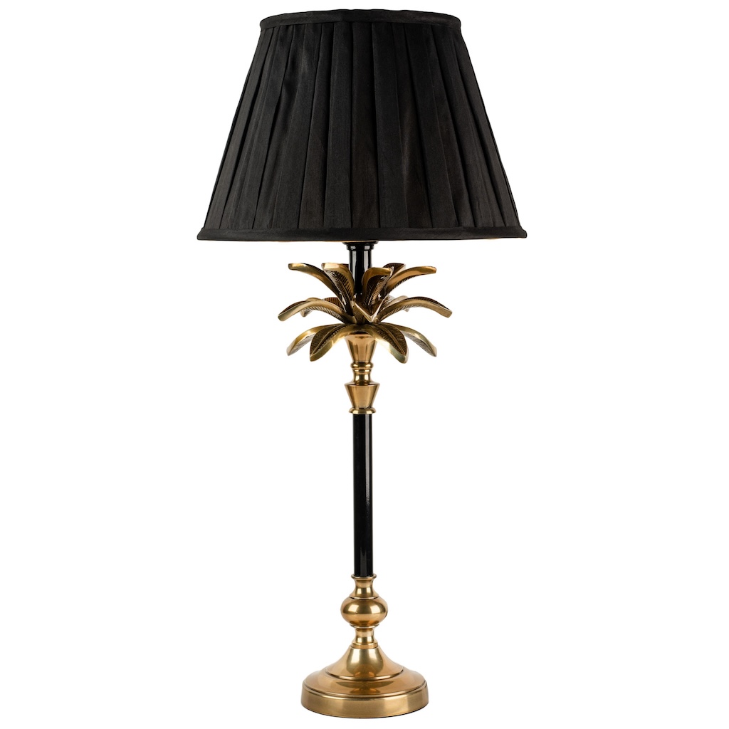Black and brass palm tree lamp medium Black and brass palm tree lamp medium - Image 6