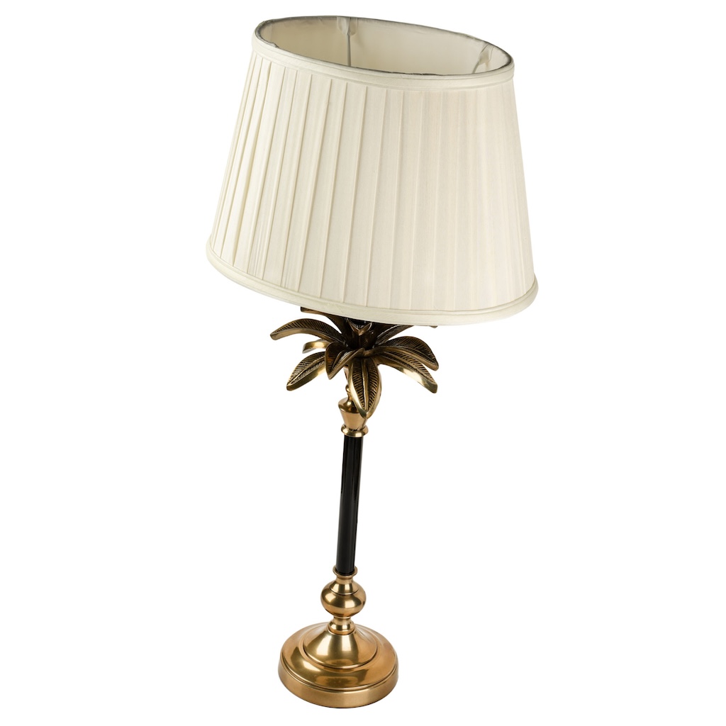 Black and brass palm tree lamp medium Black and brass palm tree lamp medium - Image 9