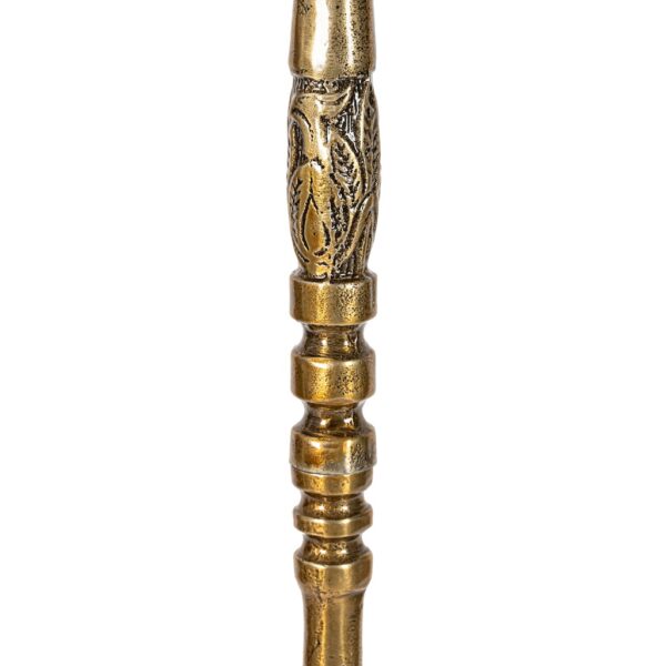 Windsor antique brass floor lamp