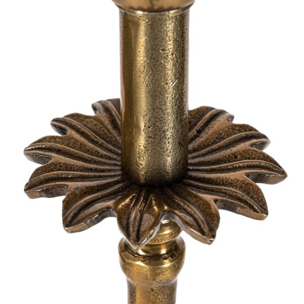 Windsor antique brass floor lamp