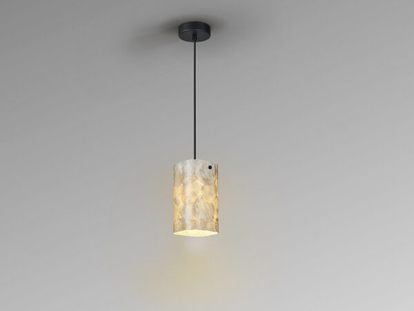 Nakar Black and Nacre Single Pendant