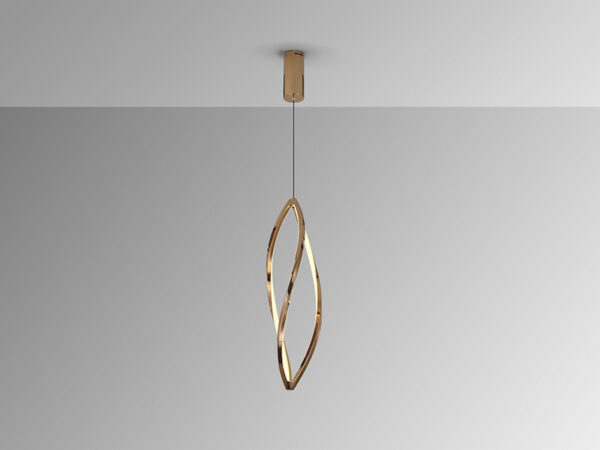 Adele Small Rose Gold Lamp