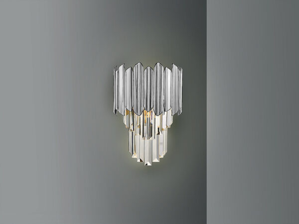 Tiara Chrome Wall Lamp