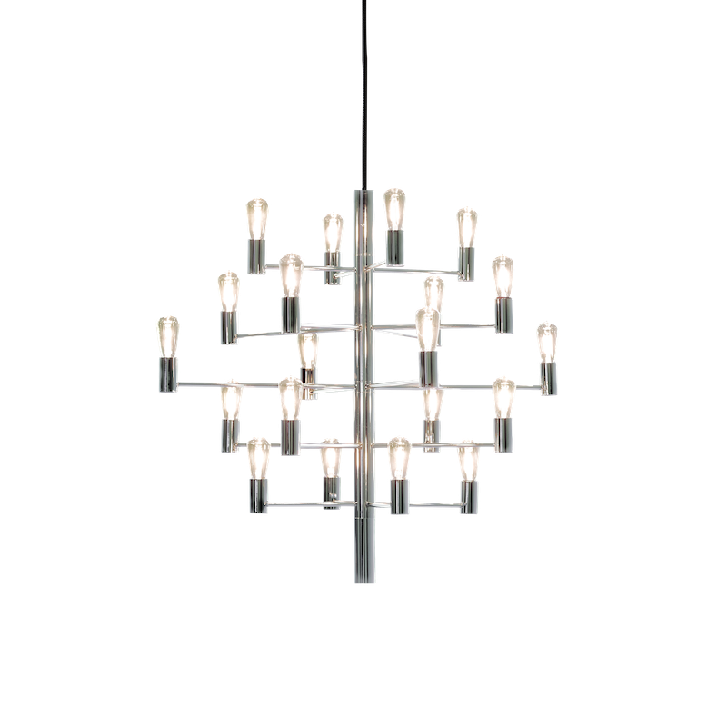 Herstal Manola 20 Light Chrome Chandelier