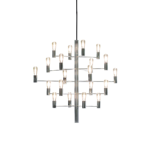 Herstal Manola 20 Light Chrome Chandelier