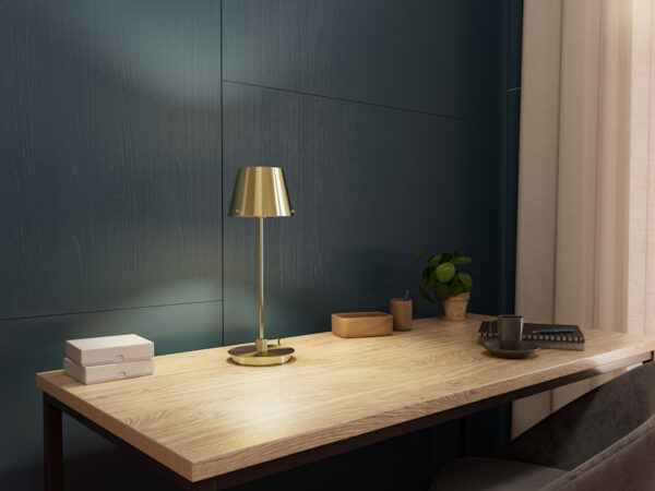 Herstal Gil Il Grande Metal Table Lamp (colour options)