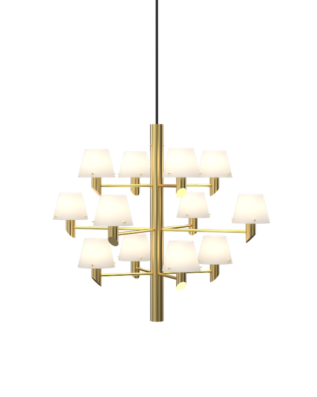 Herstal Gil 12lt Chandelier (colour options)