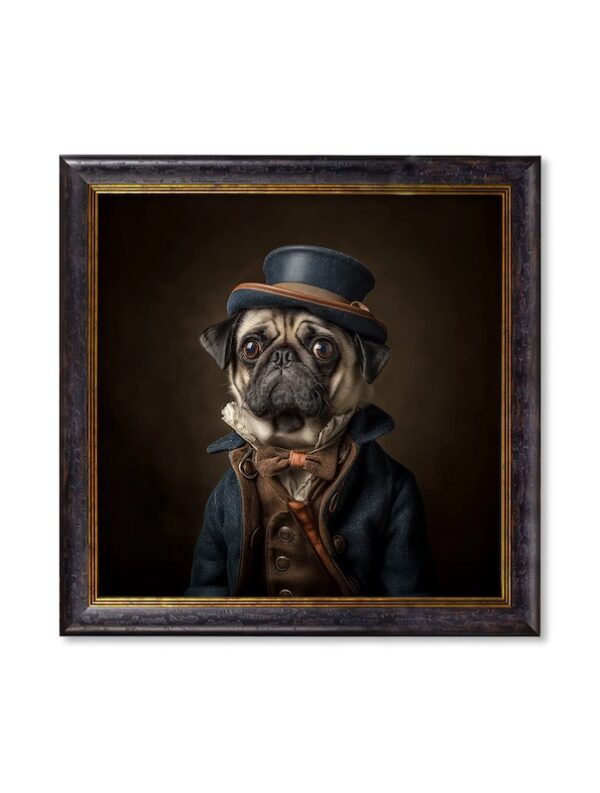 Distinguished Gentlemen Portrait  Square Collection (various options)