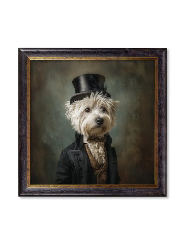 Distinguished Gentlemen Portrait  Square Collection (various options)