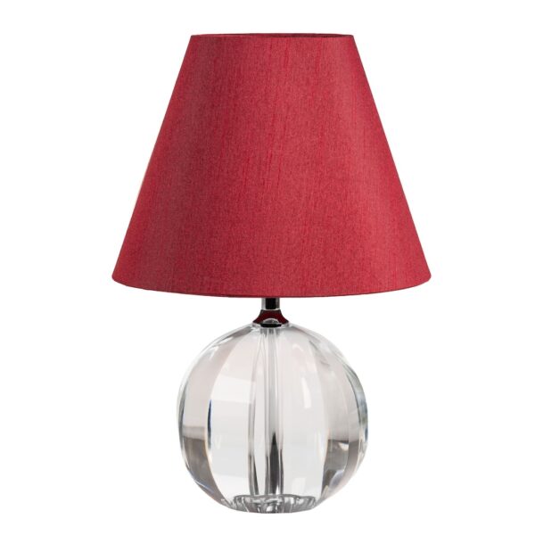 Balmoral small crystal table lamp