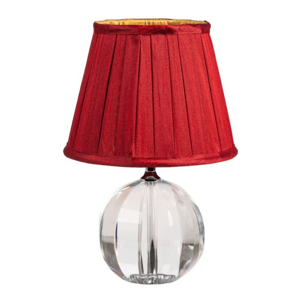 Balmoral small crystal table lamp