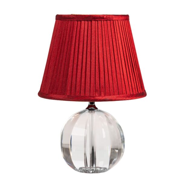 Balmoral small crystal table lamp