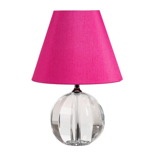 Balmoral small crystal table lamp