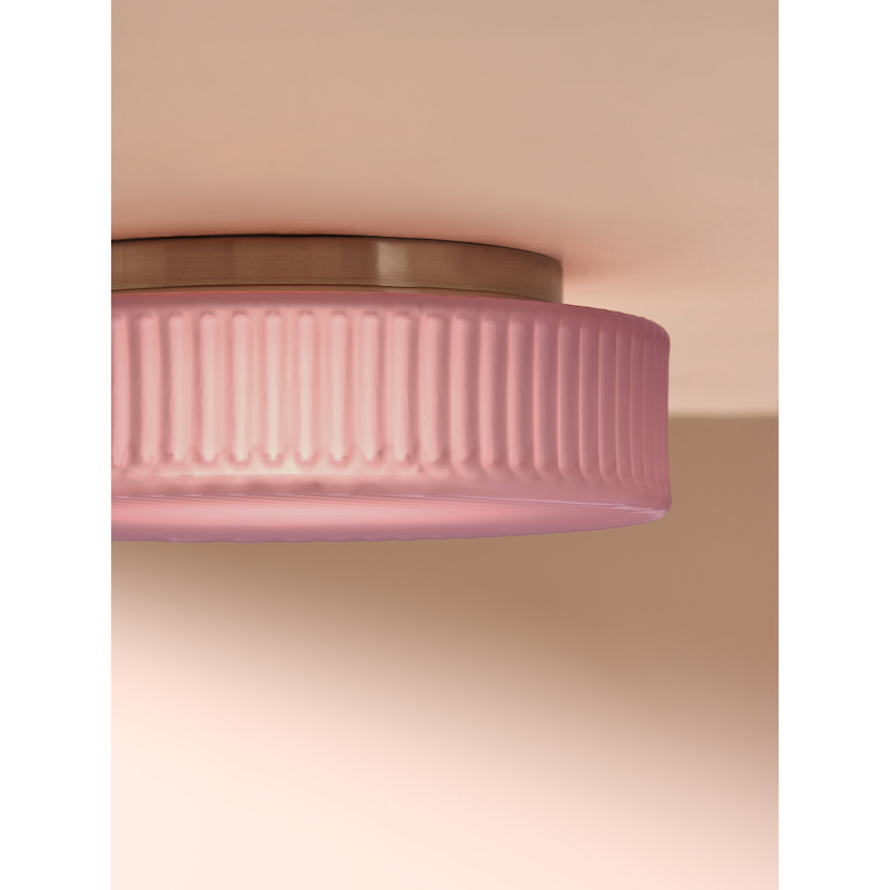 MADE.COM Pink Alma Flush Light MADE.COM Pink Alma Flush Light - Image 3