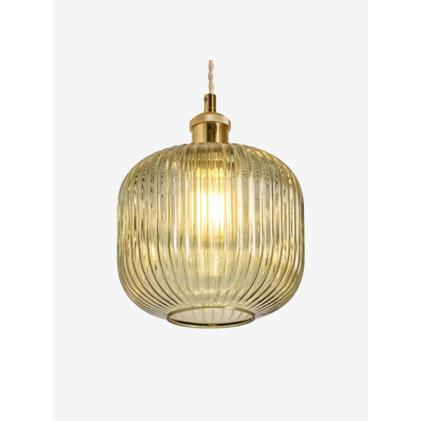 MADE.COM Green Briz Glass EasyFit Shade