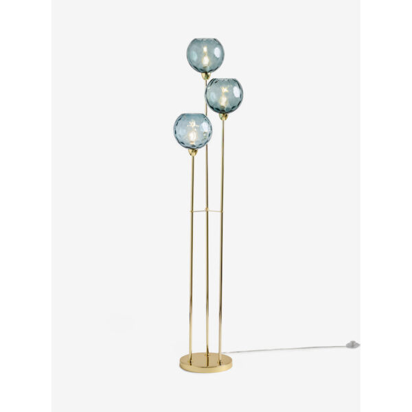 MADE.COM Blue Ilaria Floor Lamp